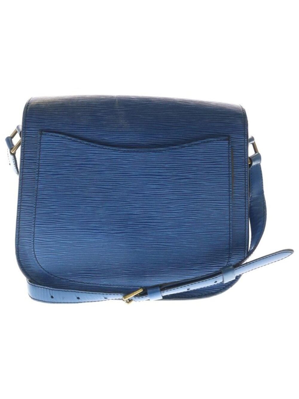 Louis Vuitton Saint Cloud Epi Leather Shoulder Bag Blue - Picture 2 of 10